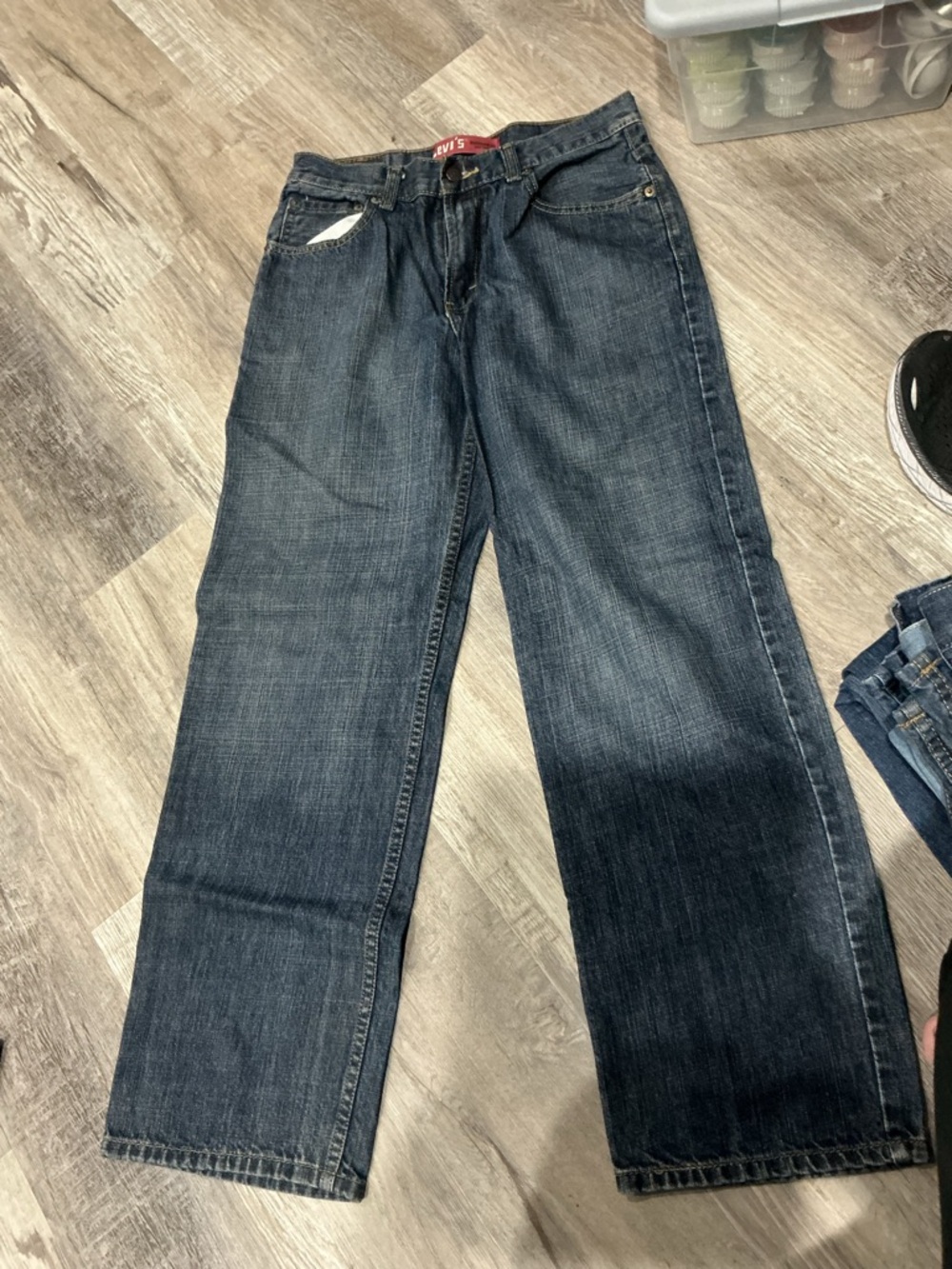 Levi's Kids Dark Blue Denim Jeans